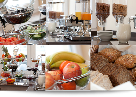 Hotel City Panorama Frühstücksbuffet